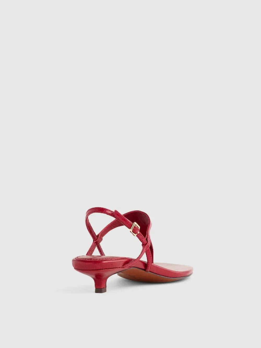 Madewell The Chiara Kitten Heel Slingback Sandal